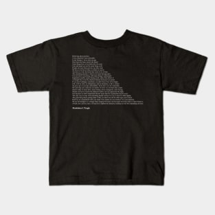 Madeleine L'Engle Quotes Kids T-Shirt